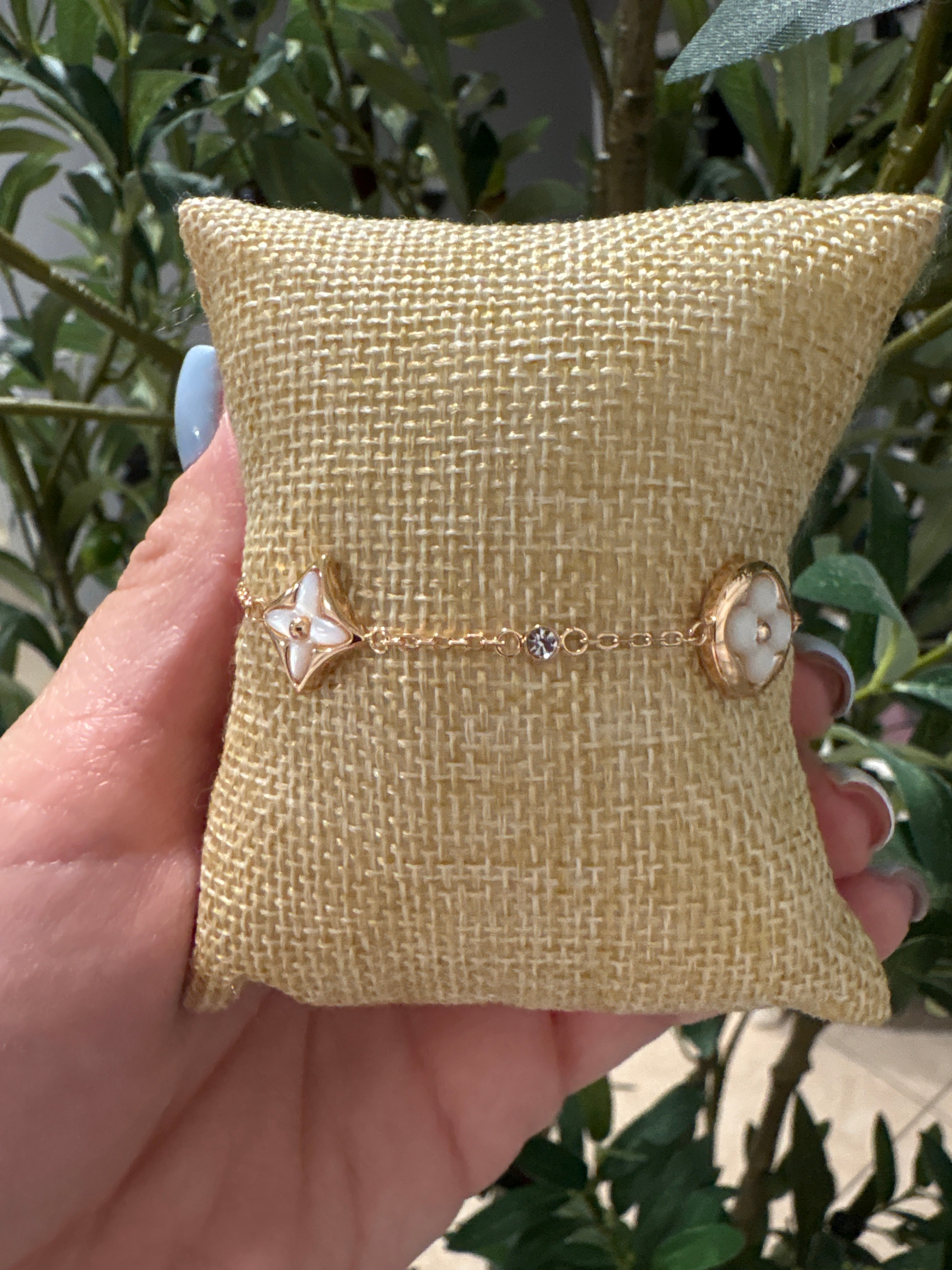Lv rose gold bracelet