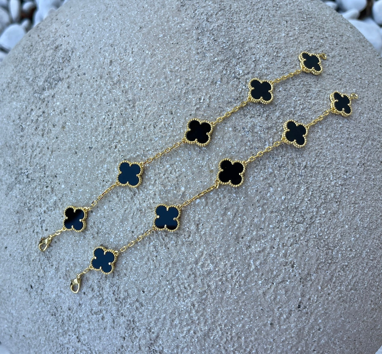 Black van bracelets