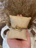 Clou rhinestone bracelet
