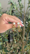 Cd earrings