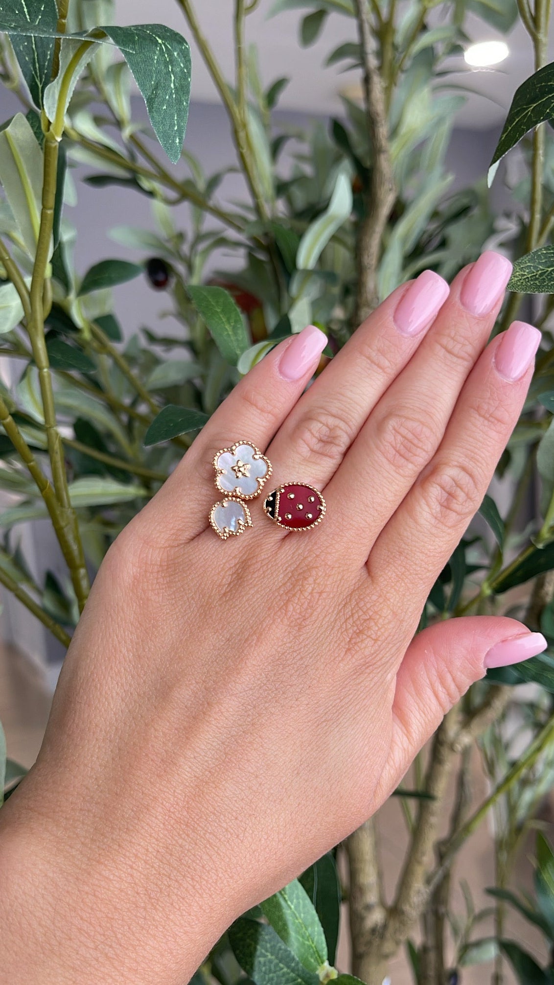 Ladybug ring