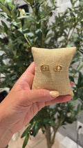 Cd start earrings