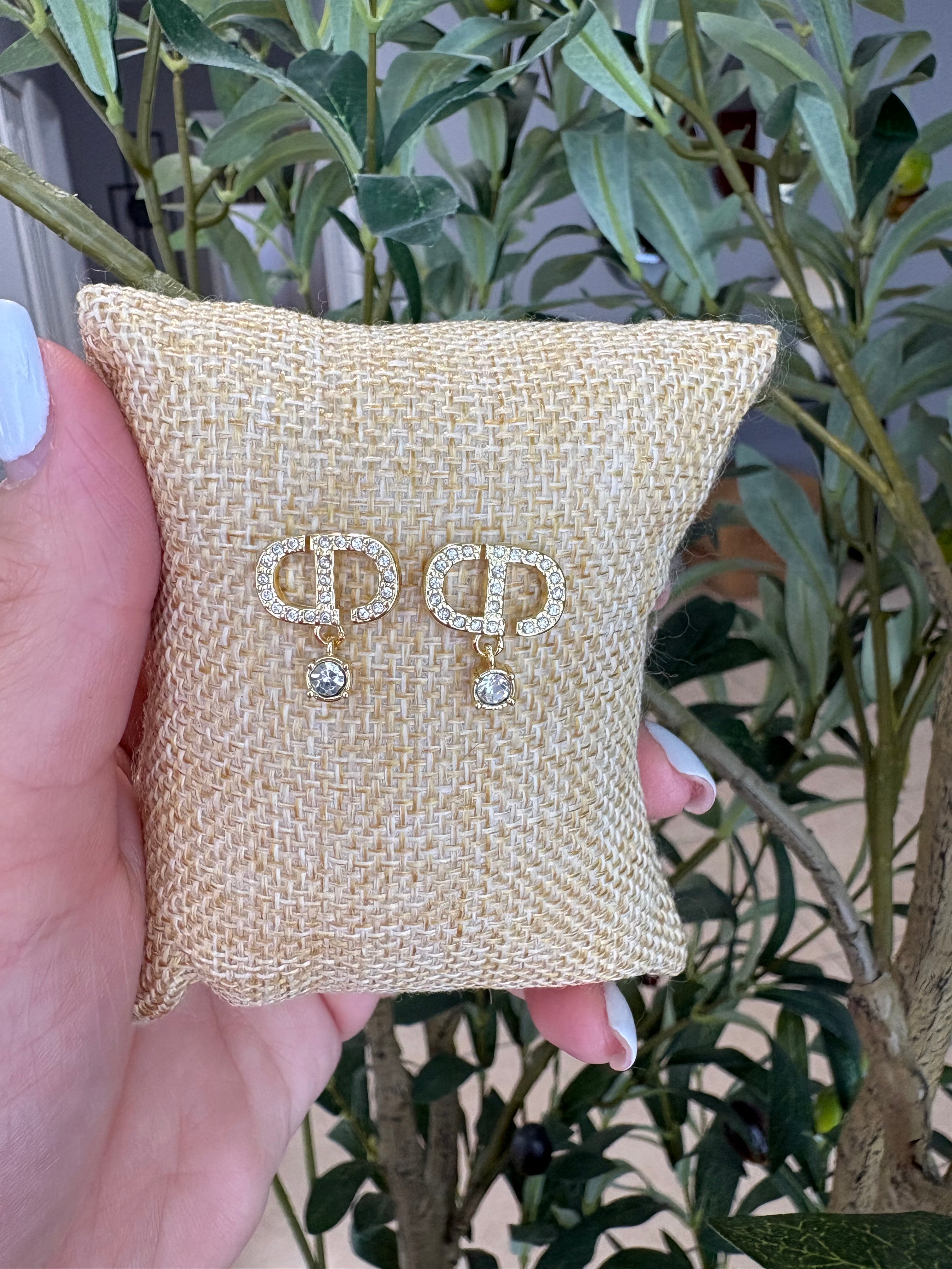 Cd earrings
