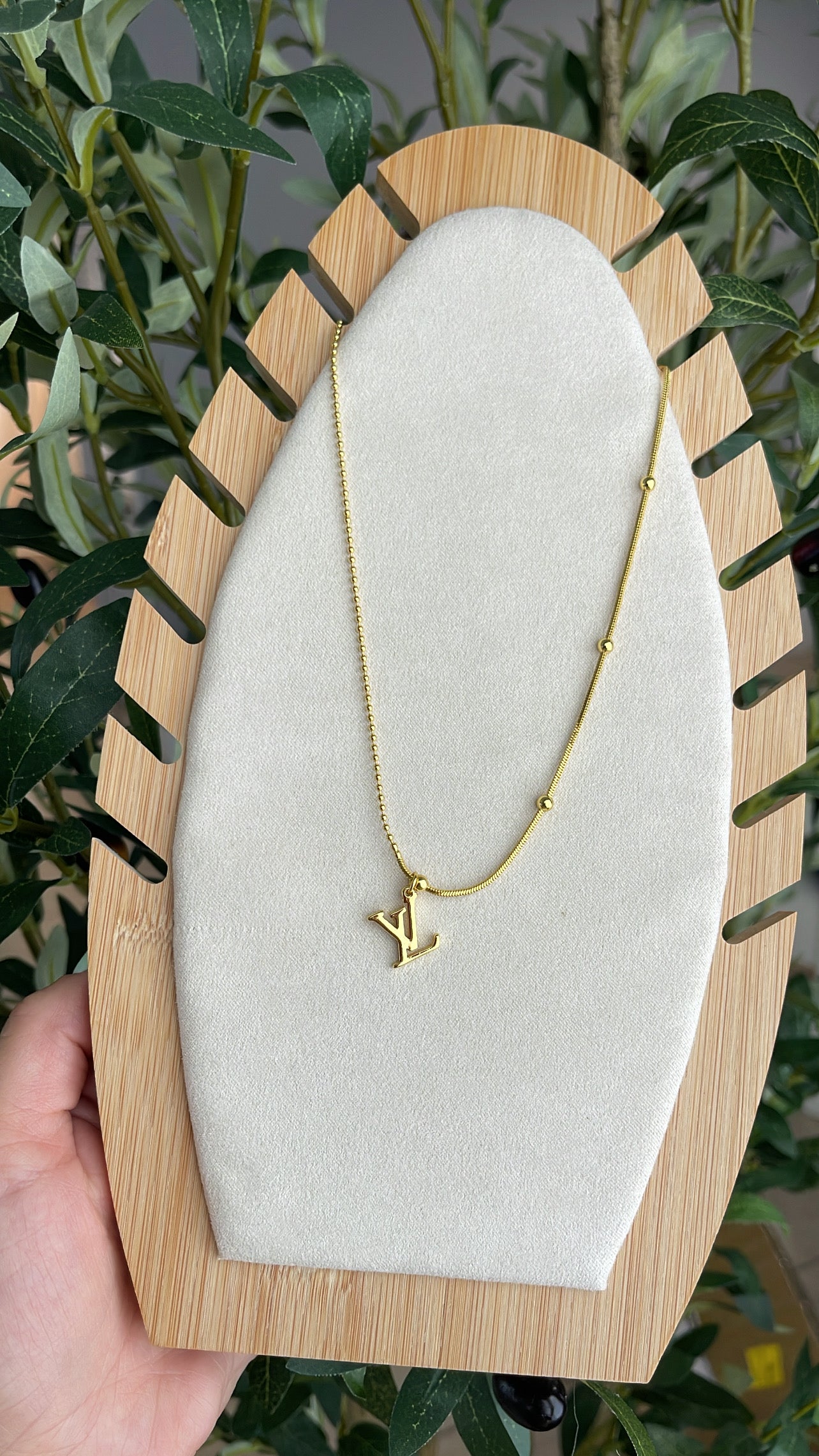 Lv necklace