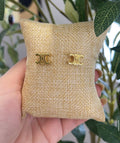 Celi gold earrings
