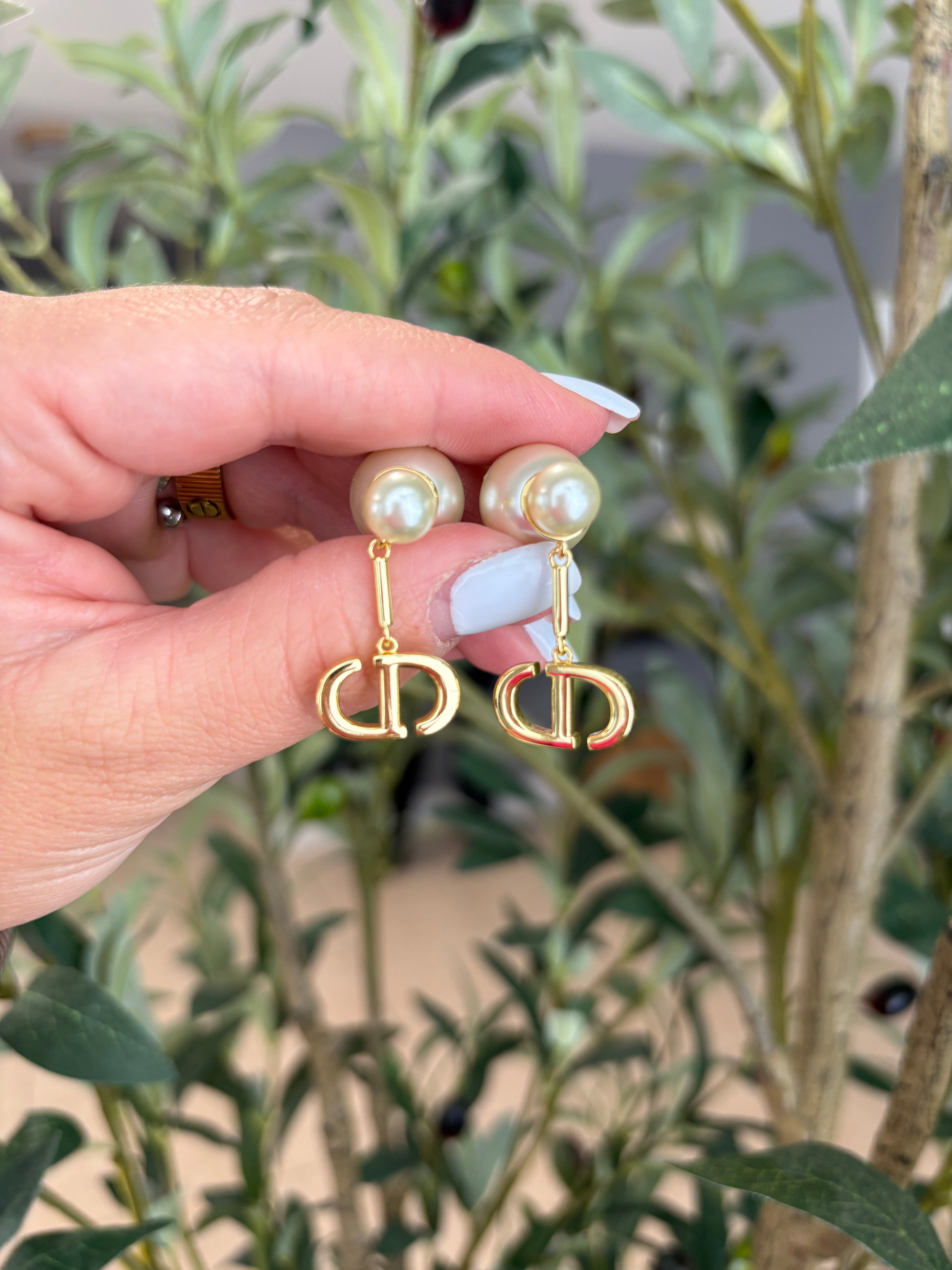 Cd earrings