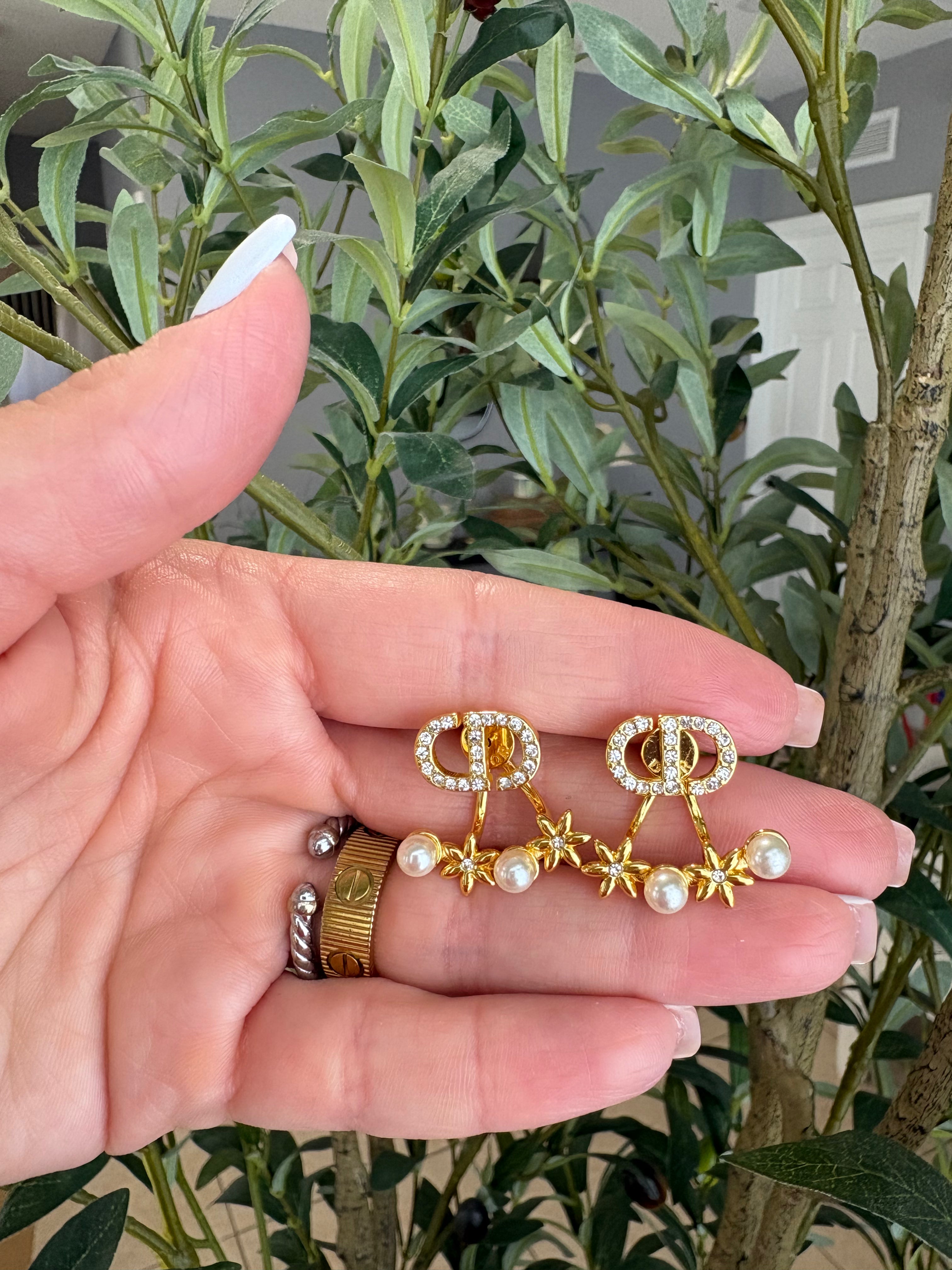 Cd earrings