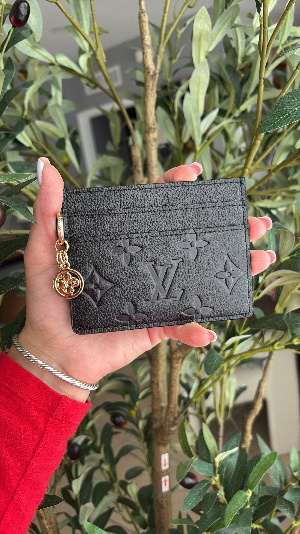 Black lv wallet