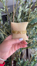 Lv open bangle