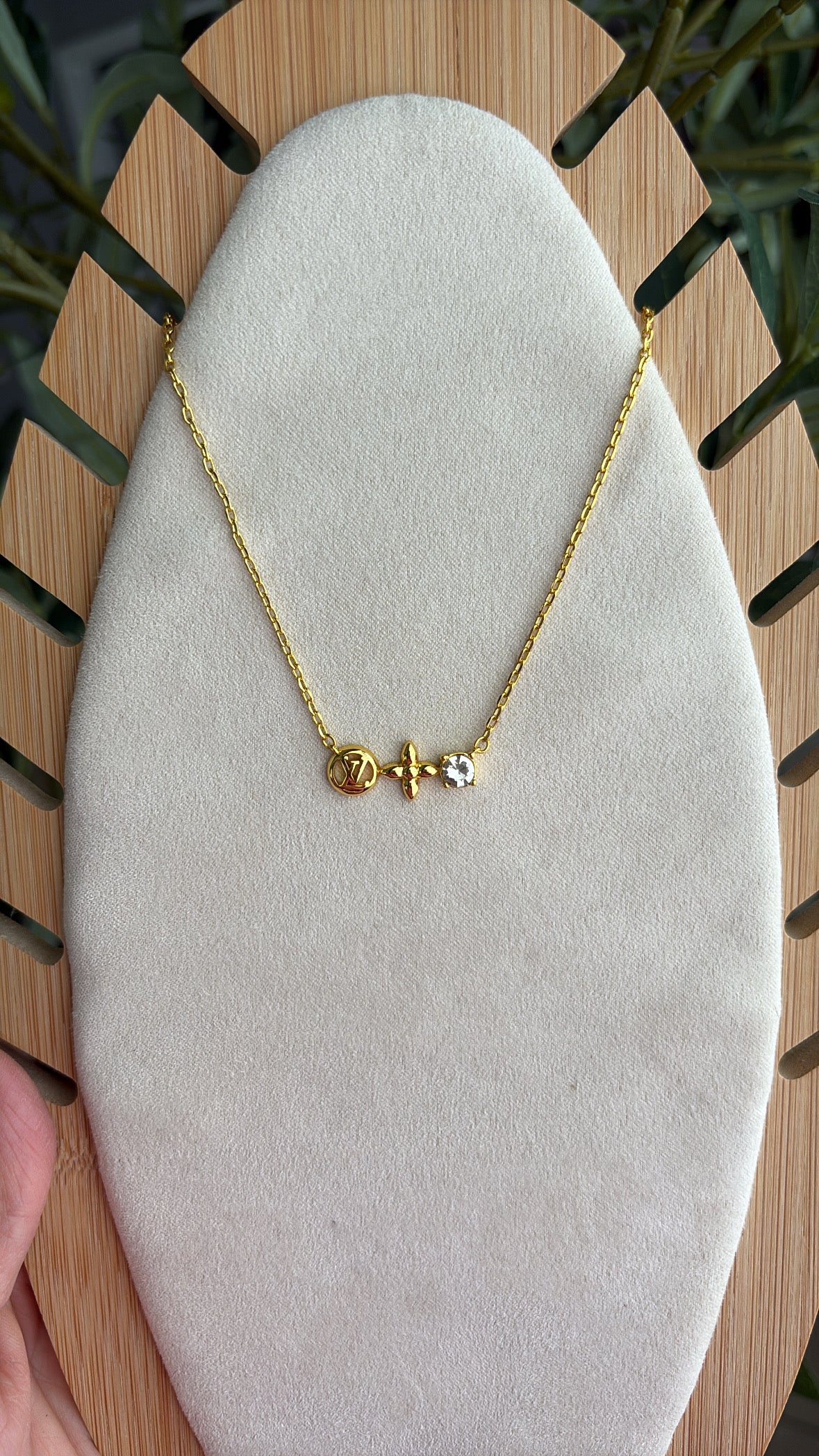 Lv necklace